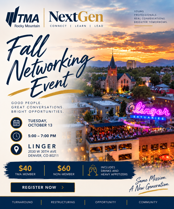 TMA Next Gen Fall Event TMA Next Gen Fall Event